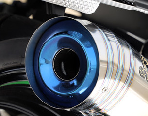 Kawasaki Ninja H2 SX SE | POWERBOXメガホンソリッドチタン(2BL