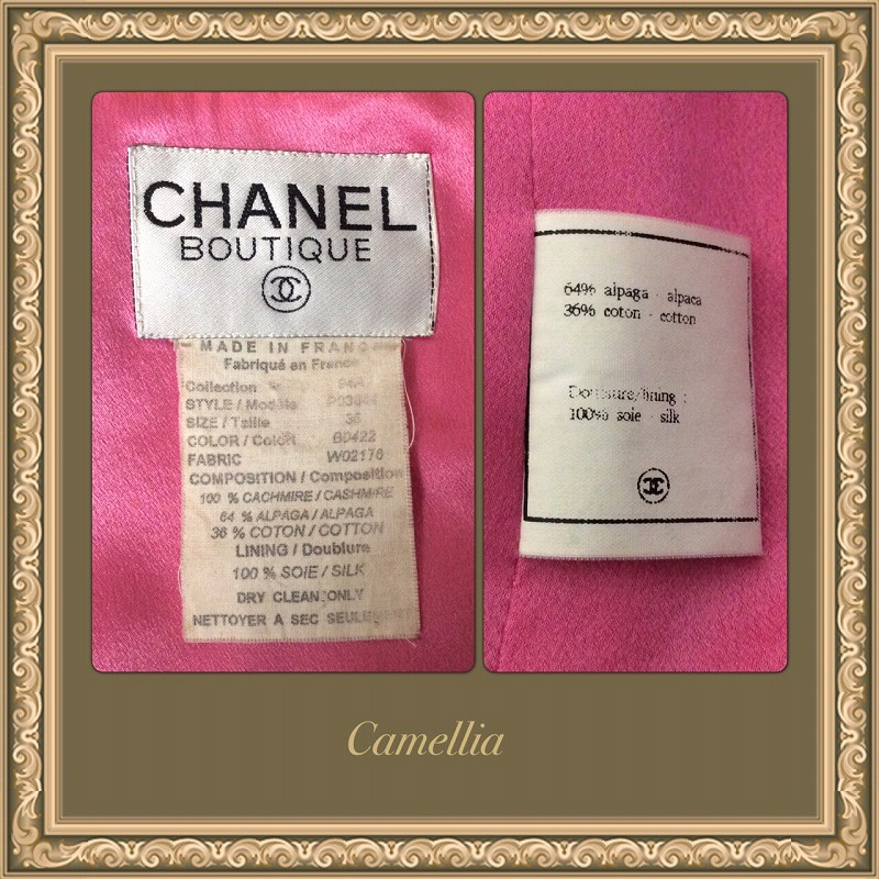 レア シャネル 良品 ココマーク ピンク ファー ベスト,ジャケット 36