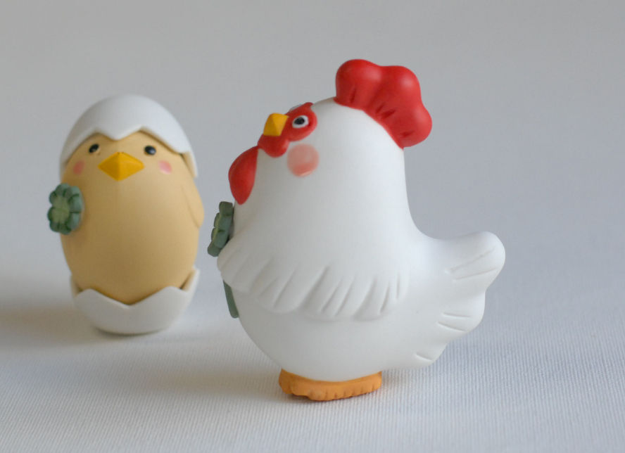 干支 酉(鶏,ひよこ) 器屋 海