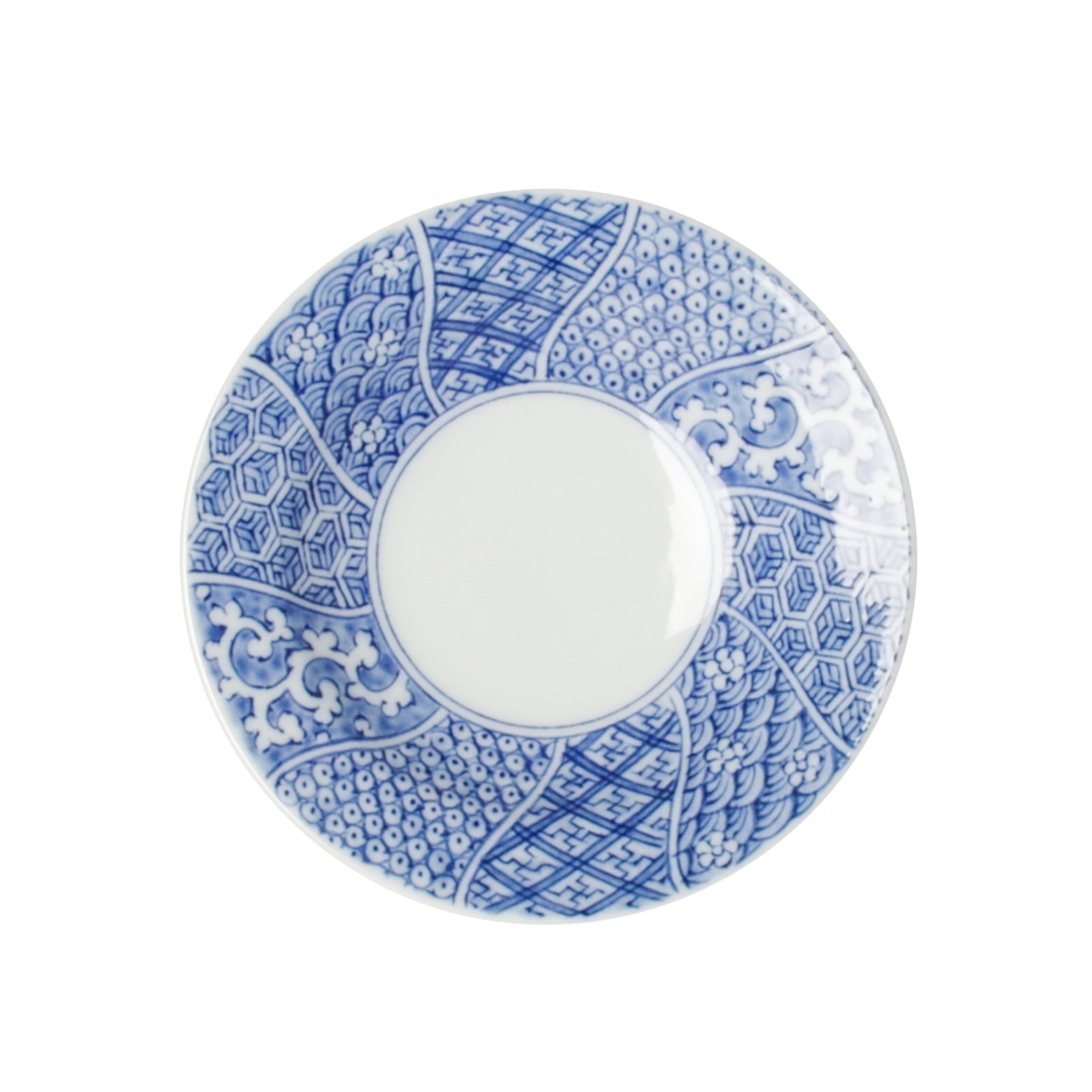 有田焼 染付 内白 四寸小皿 12cm 幸楽窯の通販｜Studio1156（スタジオ