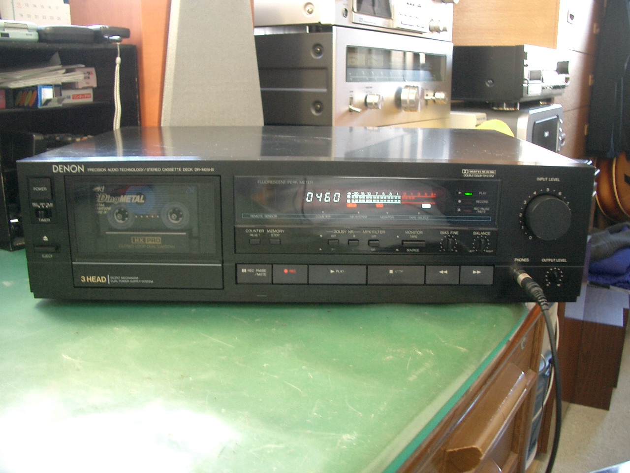 DENON カセットデッキ DR-M15HX,DR-M25HX,DR-M27HX の修理