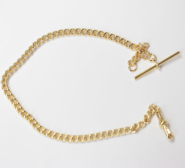 懐中時計用チェーン Tバー/ゴールドカラー 99X-GOLD – 正美堂時計店