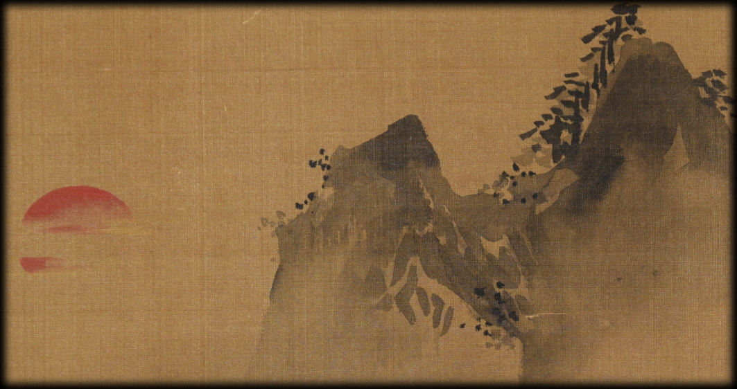 狩野晴川院養信「松竹梅七福神図 双幅」：C-691j[掛け軸]古美術谷口