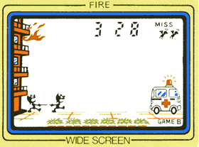 ファイア」（任天堂ゲーム＆ウォッチ）