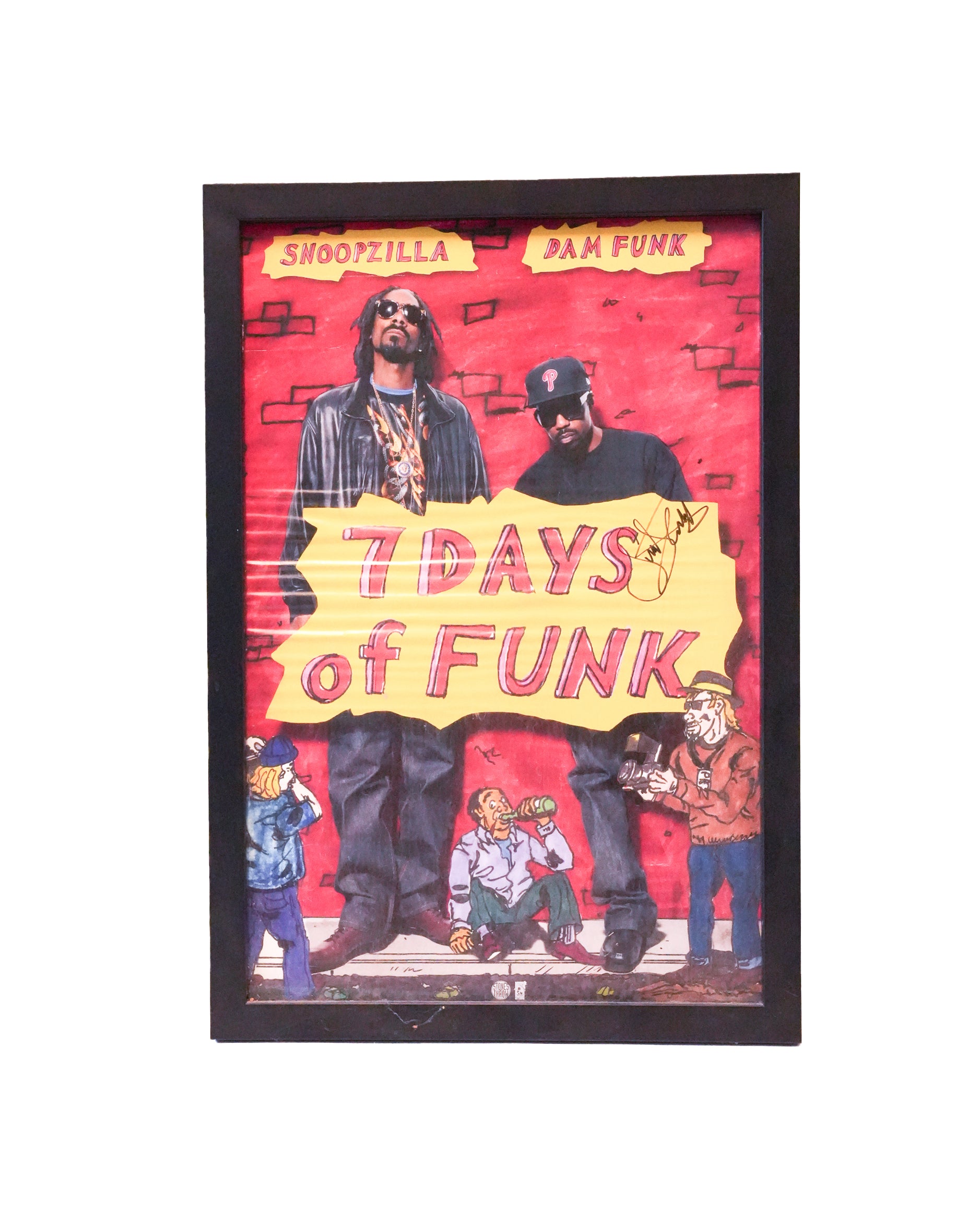 7 Days Of Funk Poster x Snoopzilla x DâM-FunK – Wax Poetics