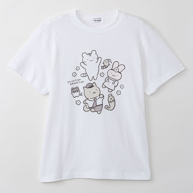 マダラニンゲン PUN Tシャツ ホワイト マダラニンゲン PUN Tシャツ