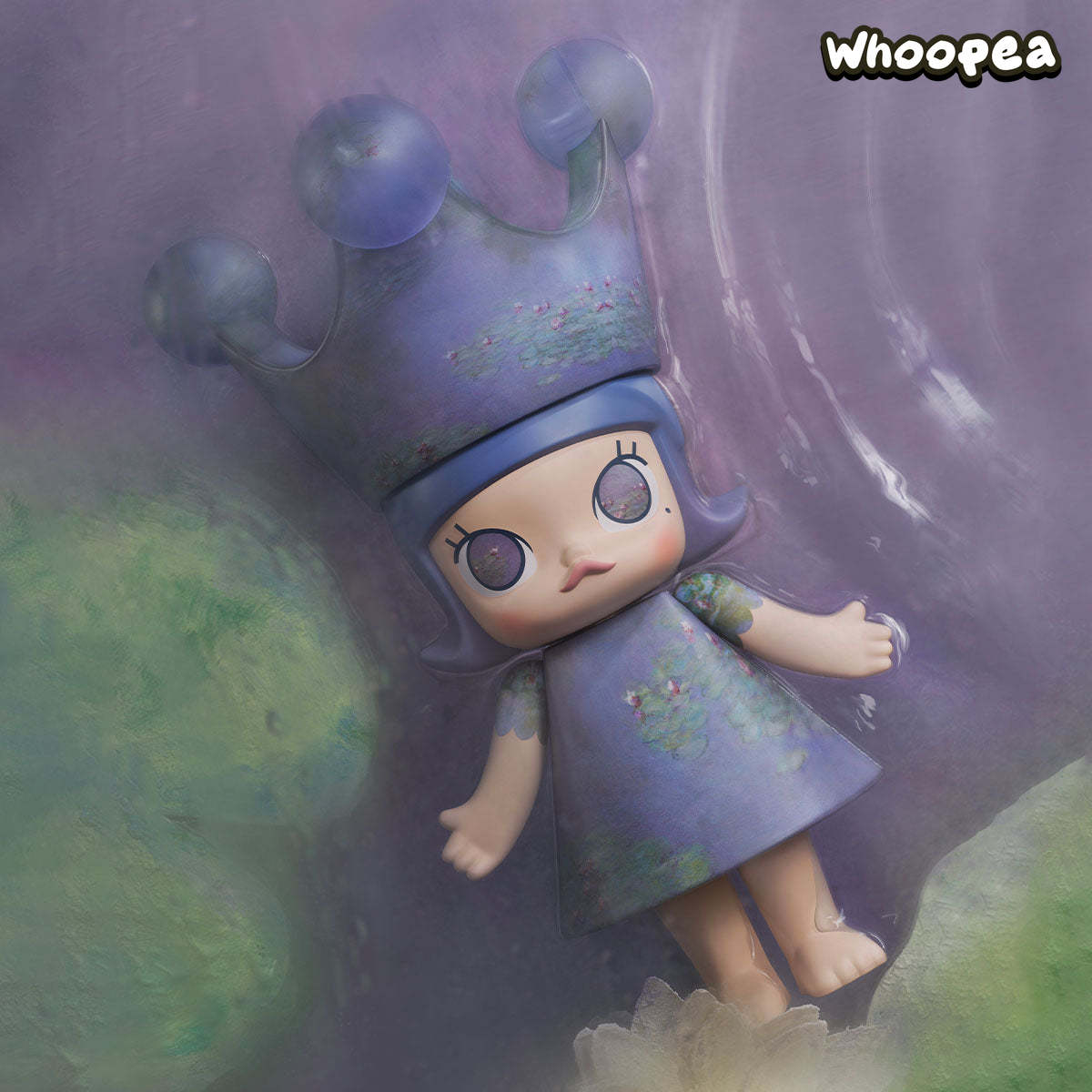 MEGA ROYAL MOLLY 400% Monet-Les Nymphéas – WHOOPEA