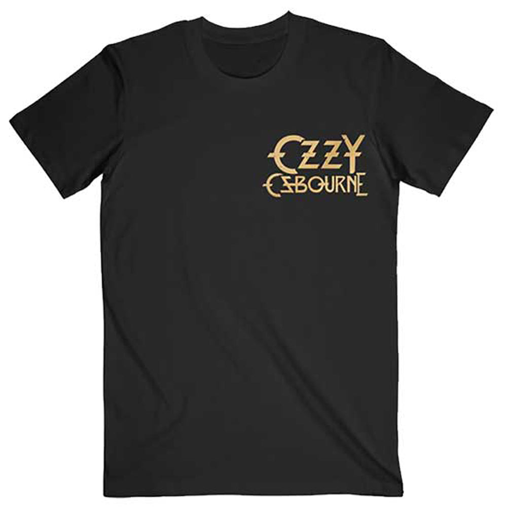 OZZY OSBOURNE オジーオズボーン - Patient No. 9 Gold Logo / バック