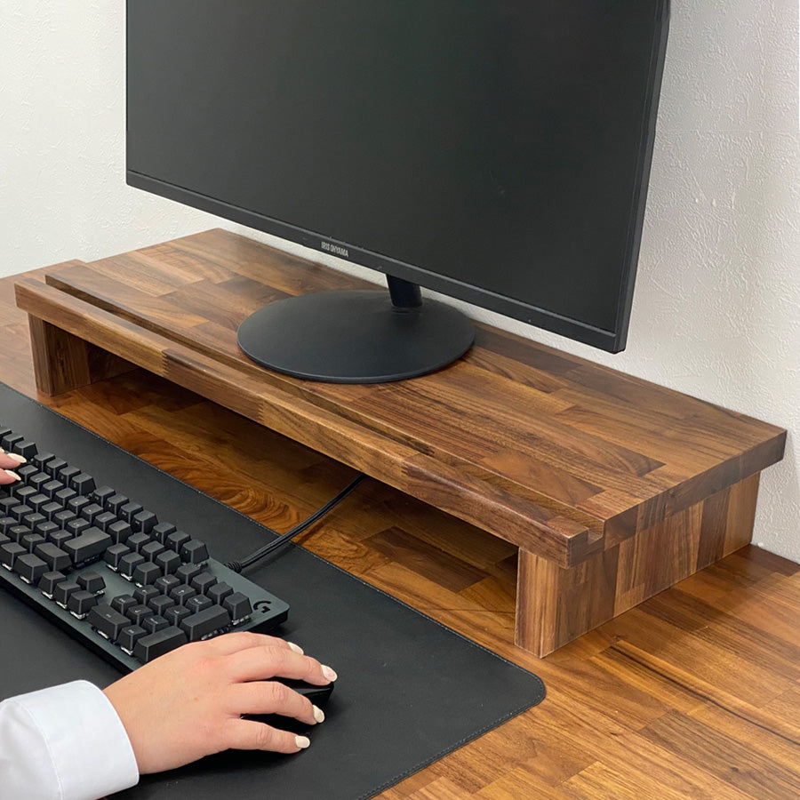 ディスプレイスタンド ウォールナット – Wooden JAPAN 匠一松