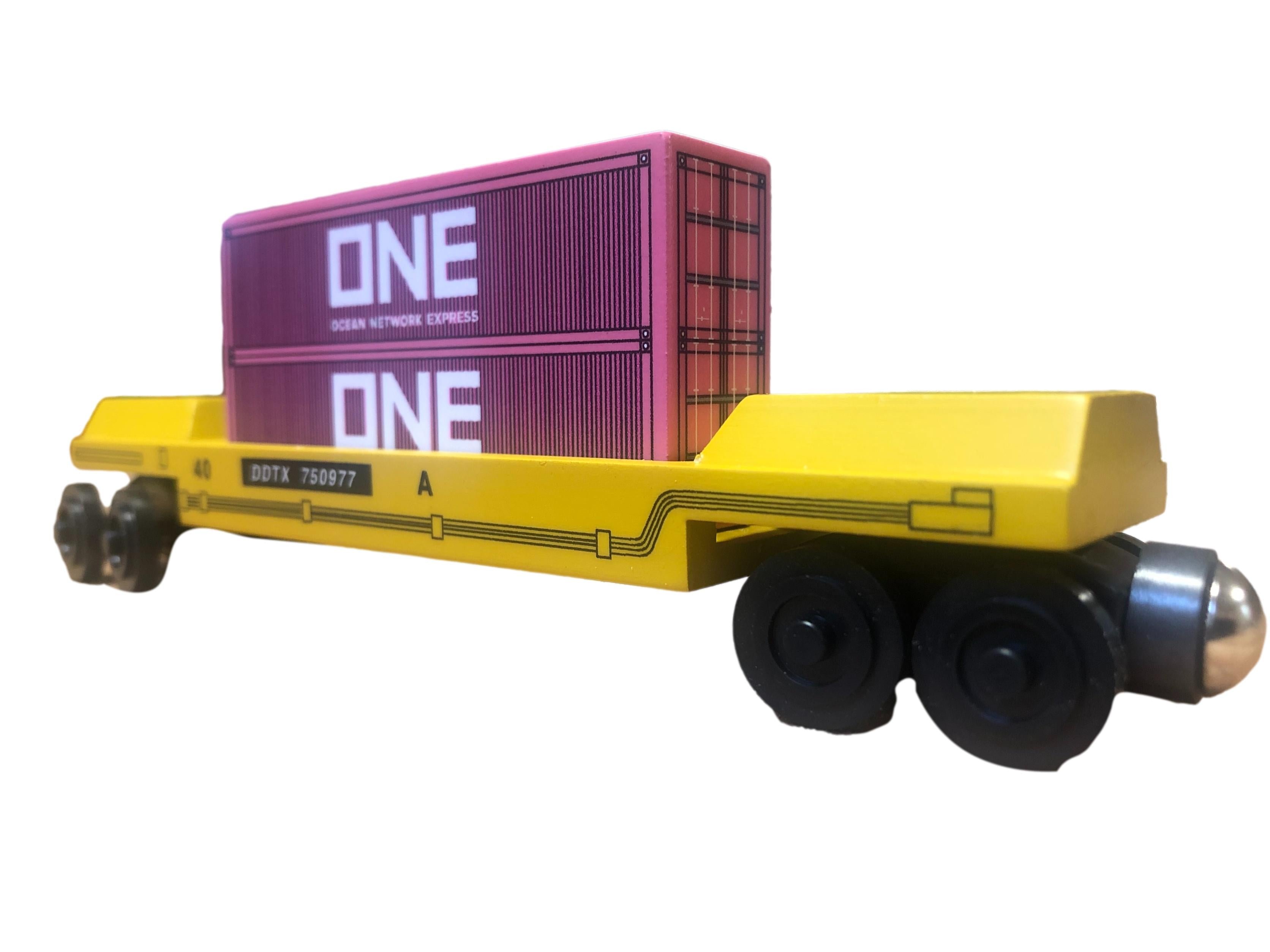 ONE Doublestack Intermodal Car – The Whittle Shortline Railroad