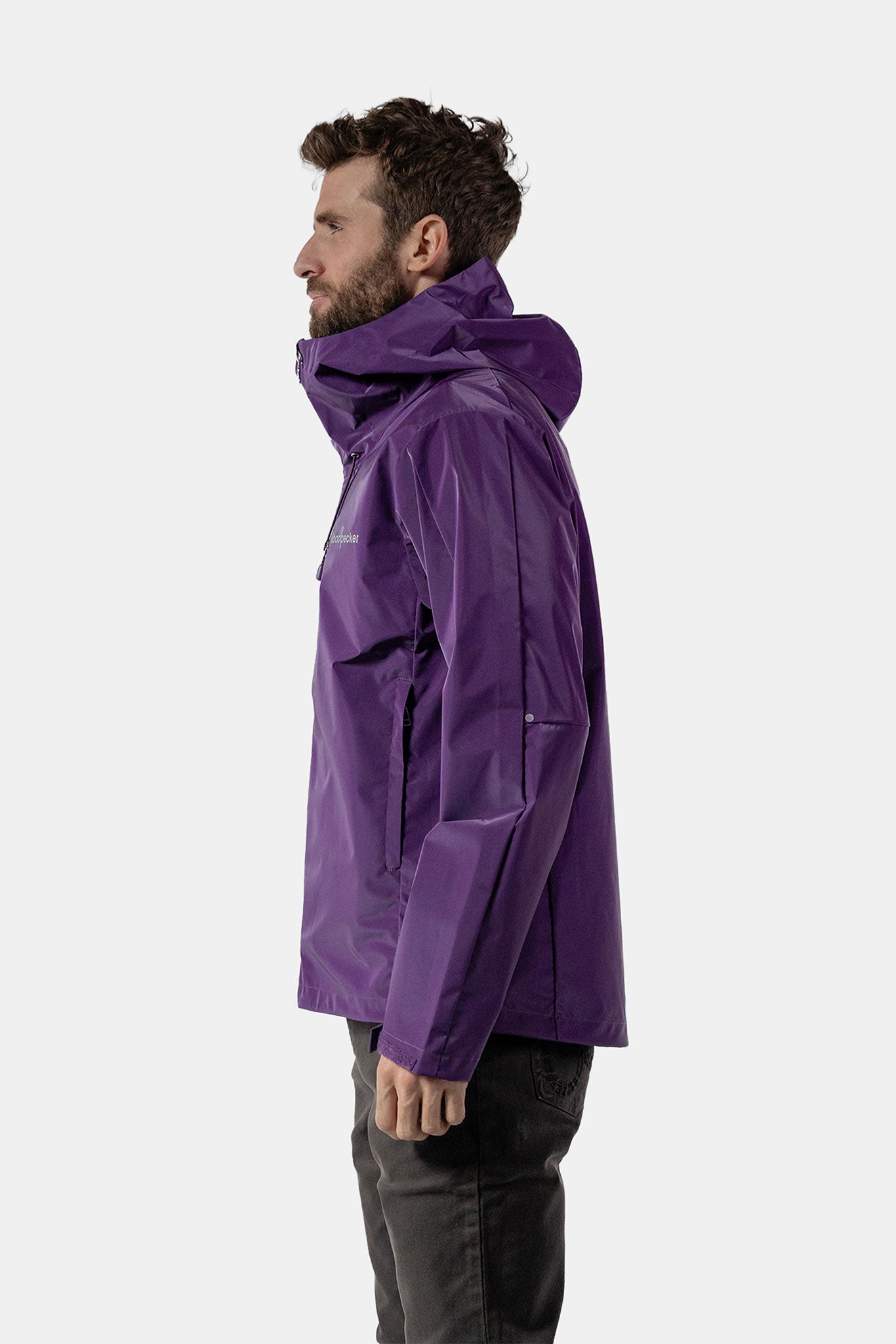 Men's Wind Shell - Purple Diamond – Woodpecker Int.