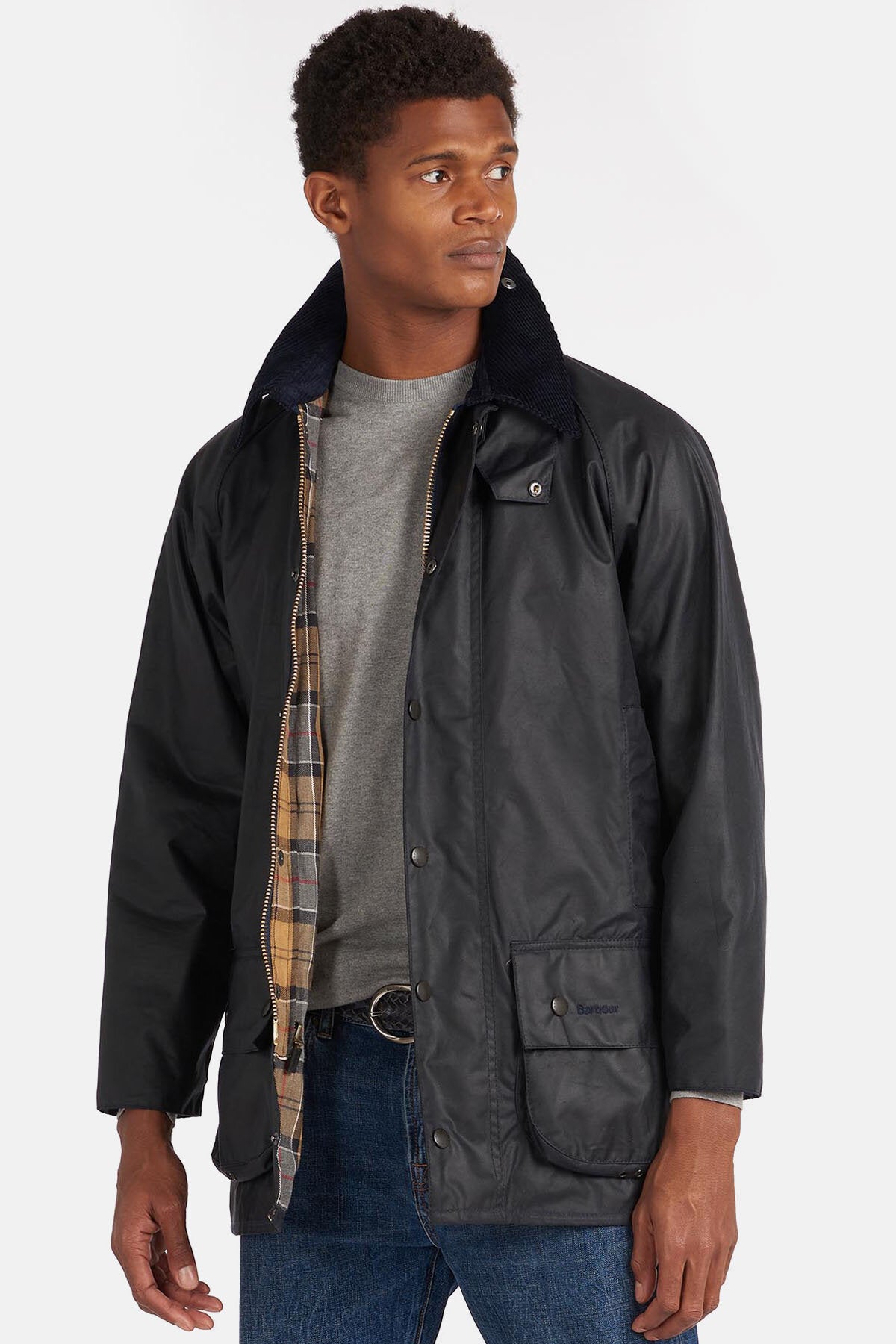 Beaufort Wax Jacket Navy by Barbour | Men | WP Store