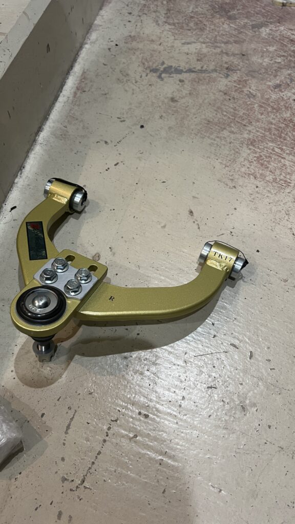 JZX100フロントアッパーアーム交換しました | yz works ワンオフ