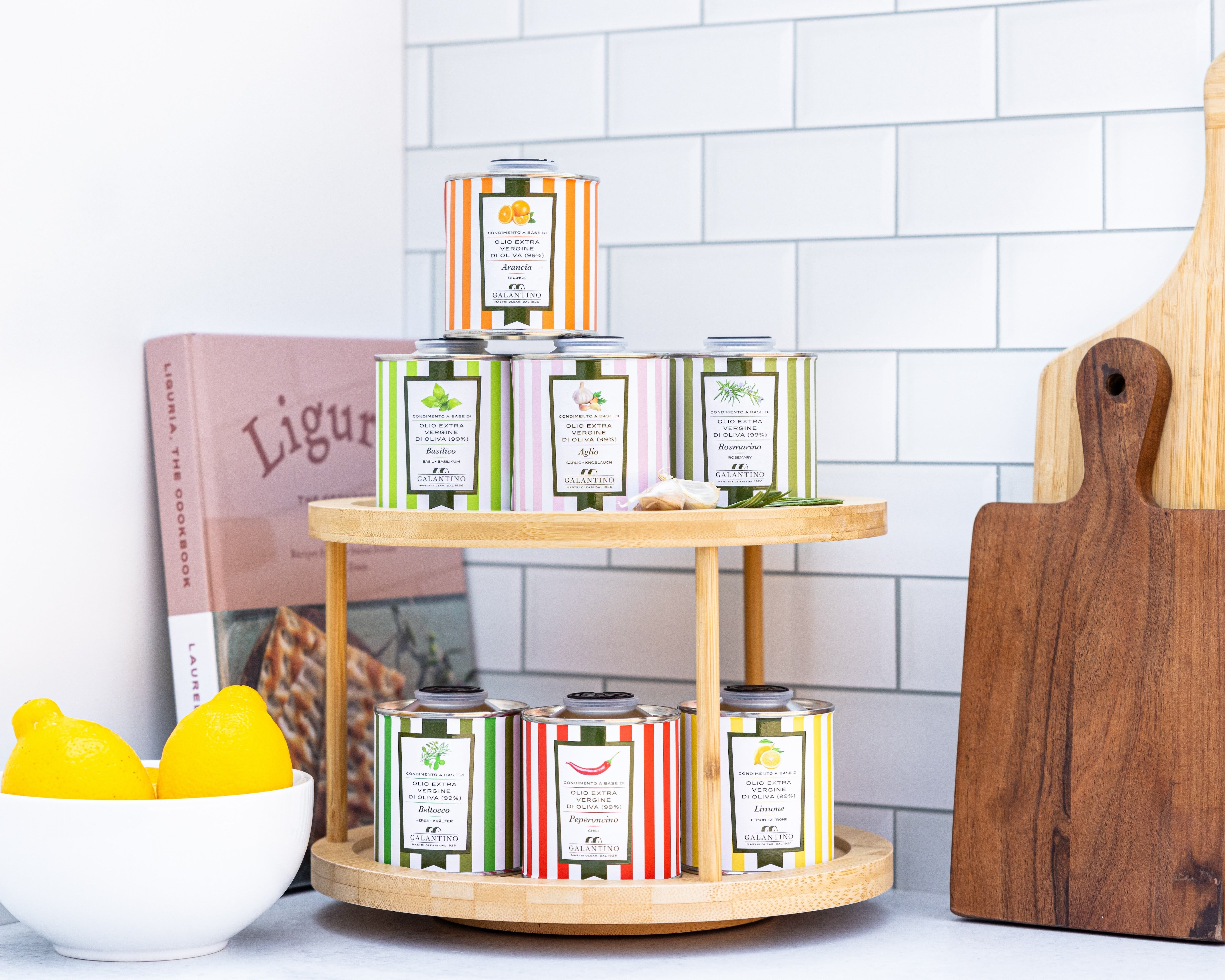 Fused Extra Virgin Olive Oil Tins As Seen in Better Homes and