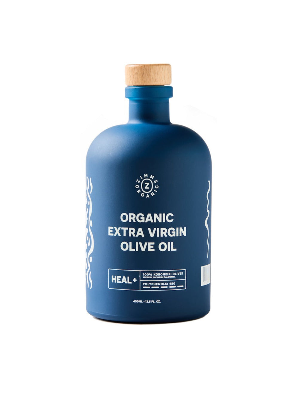 Zimms Organics - HEAL+ Organic Extra Virgin Olive Oil (EVOO) - 400ml