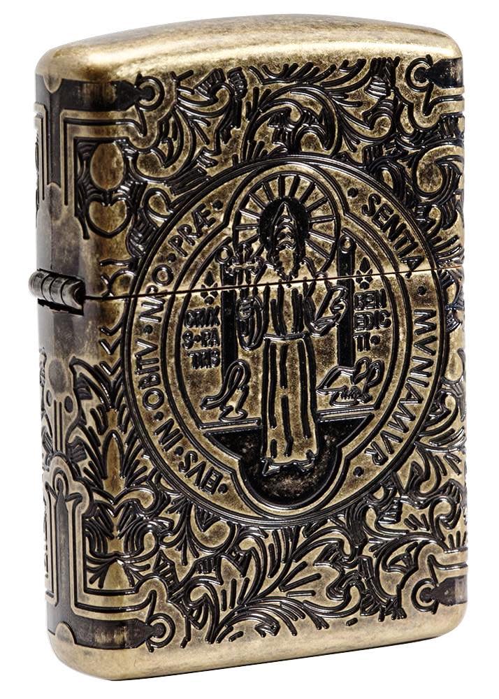 St. Benedict Design Windproof Lighter – Zippo USA