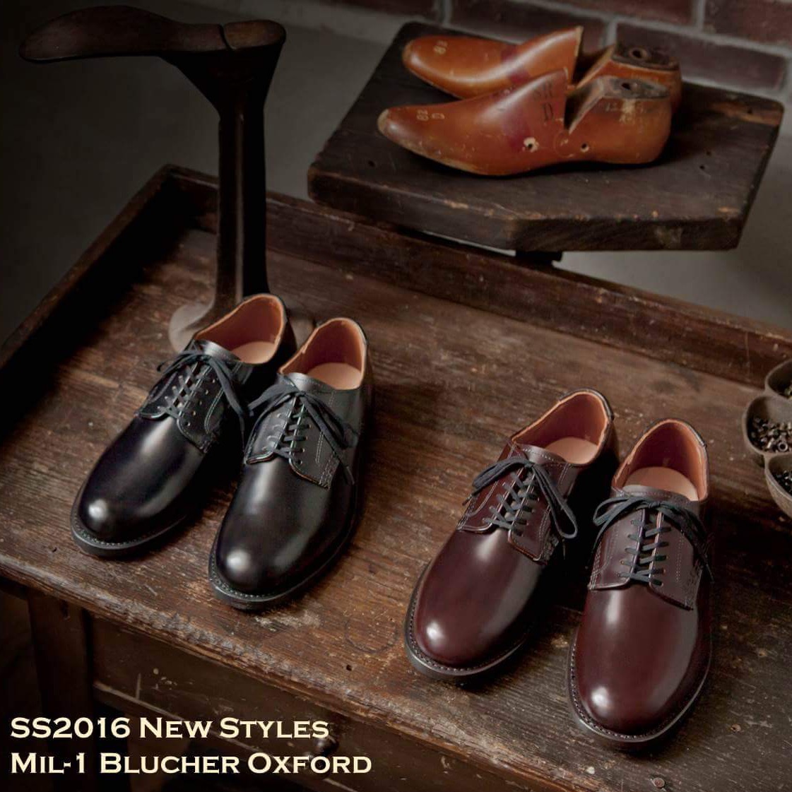レッドウィング2016春夏新作【Mil-1 Blucher oxford】続報☆ 追記あり