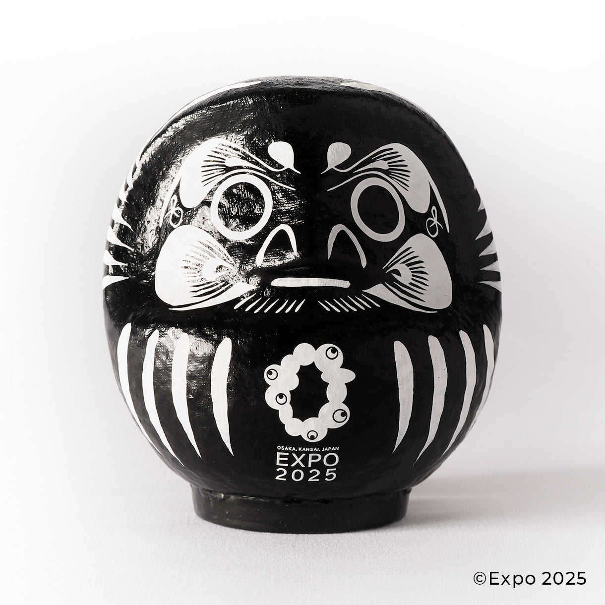 EXPO2025 高崎だるま 黒｜新聞掲載中 – 47 TREASURE