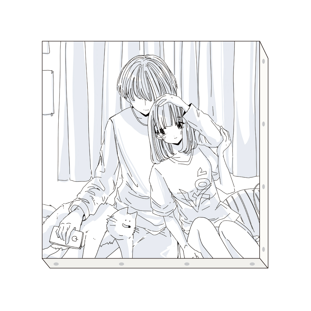 新婚中で、溺愛で。 サイン入り生原稿サイン入り複製原画 新婚中で、