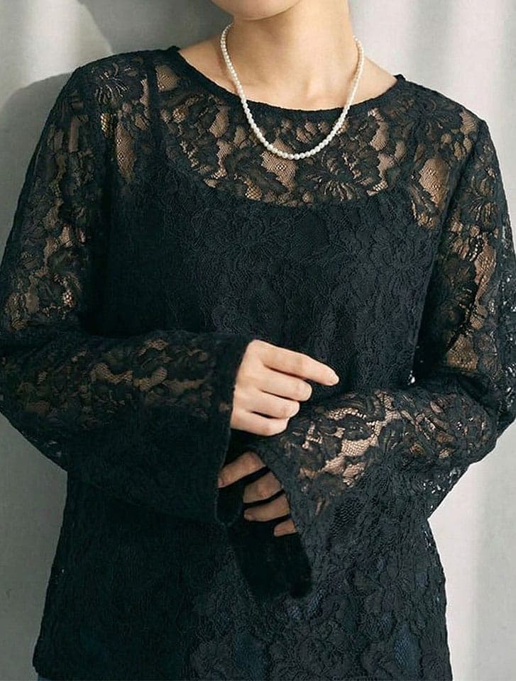 fifth フロッキーレースブラウス | 人気レディースファッション通販