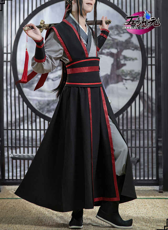 猫屋小舗 魔道祖師 公式 コスプレ 魏無羨 夷陵老祖 Ver ウィッグ