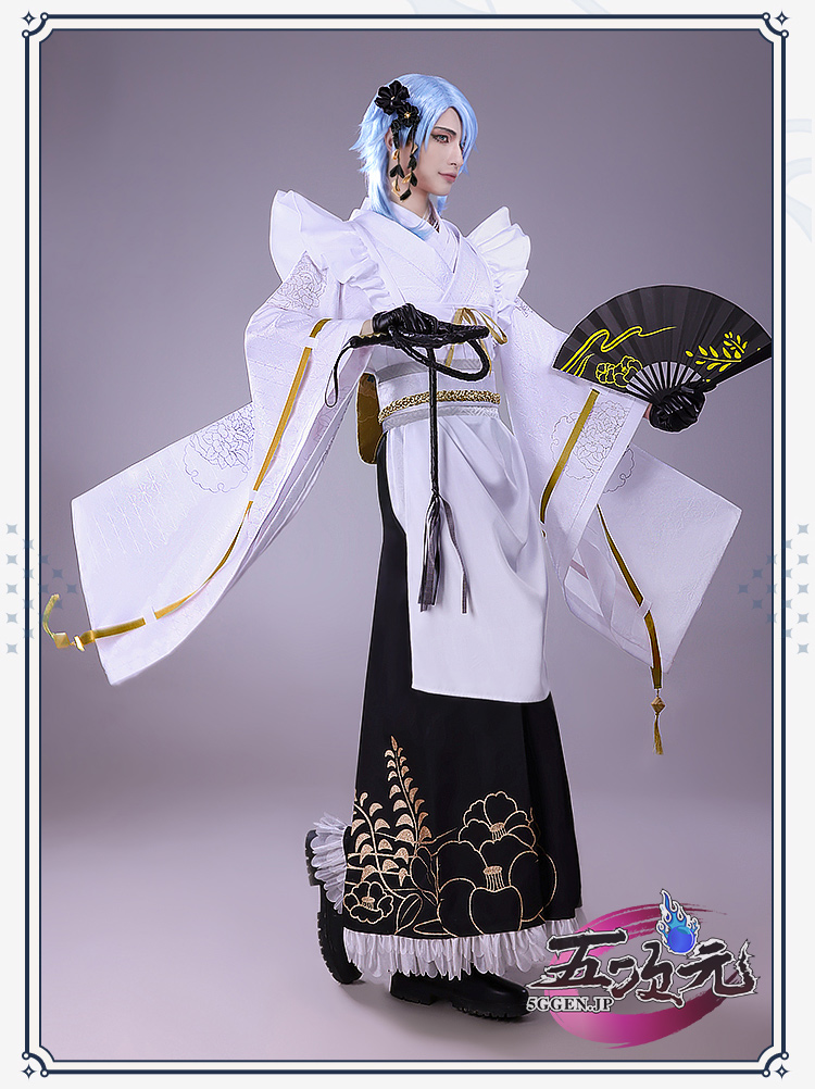 三分妄想 原神 コスプレ 神里綾人 メイド服 衣装