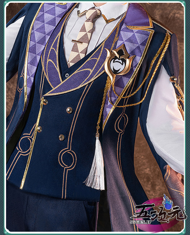 五次元 基萌 崩壊スターレイル コスプレ アベンチュリン 十の石心 衣装