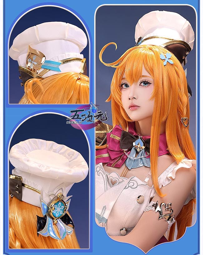 三分妄想 原神 コスプレ エスコフィエ 衣装