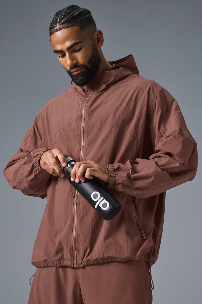 Vantage Nylon Ripstop Track Jacket - Chestnut – On Sale Now with