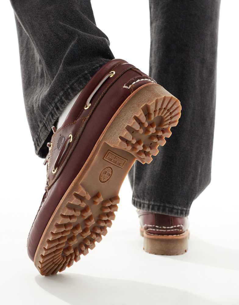 Timberland Timberland authentics 3 eye classic boat shoes in