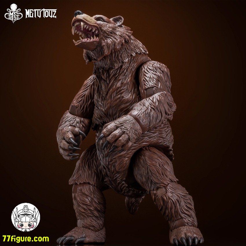 Metytoyz 装甲巨熊 マウント 限定版 塗装済み可動フィギュア