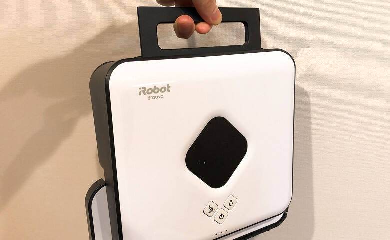 市販シートが使えて経済的】床拭きロボット「ブラーバ 390j」を