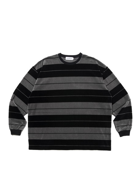 COOTIE PRODUCTIONS / Velour Border L/S Tee 通販 正規代理店