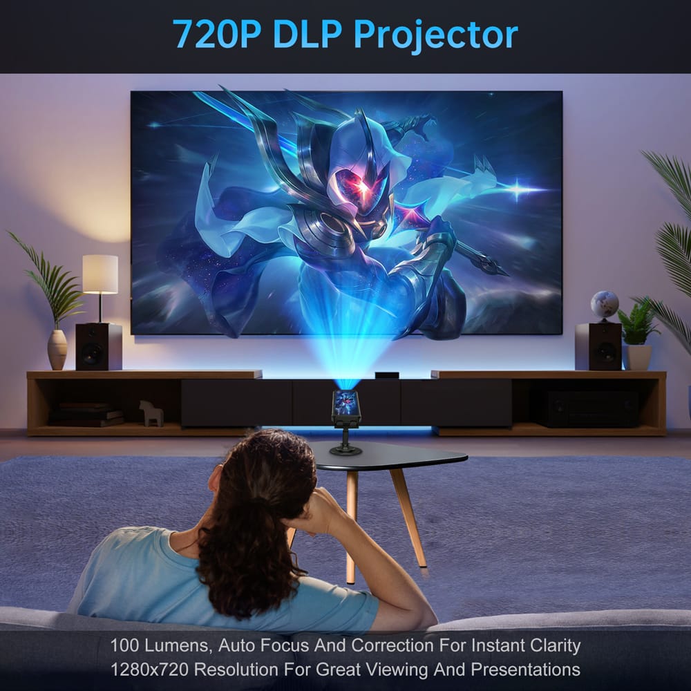 TANK 4 Pro - World's First 720P Rugged Projector Phone