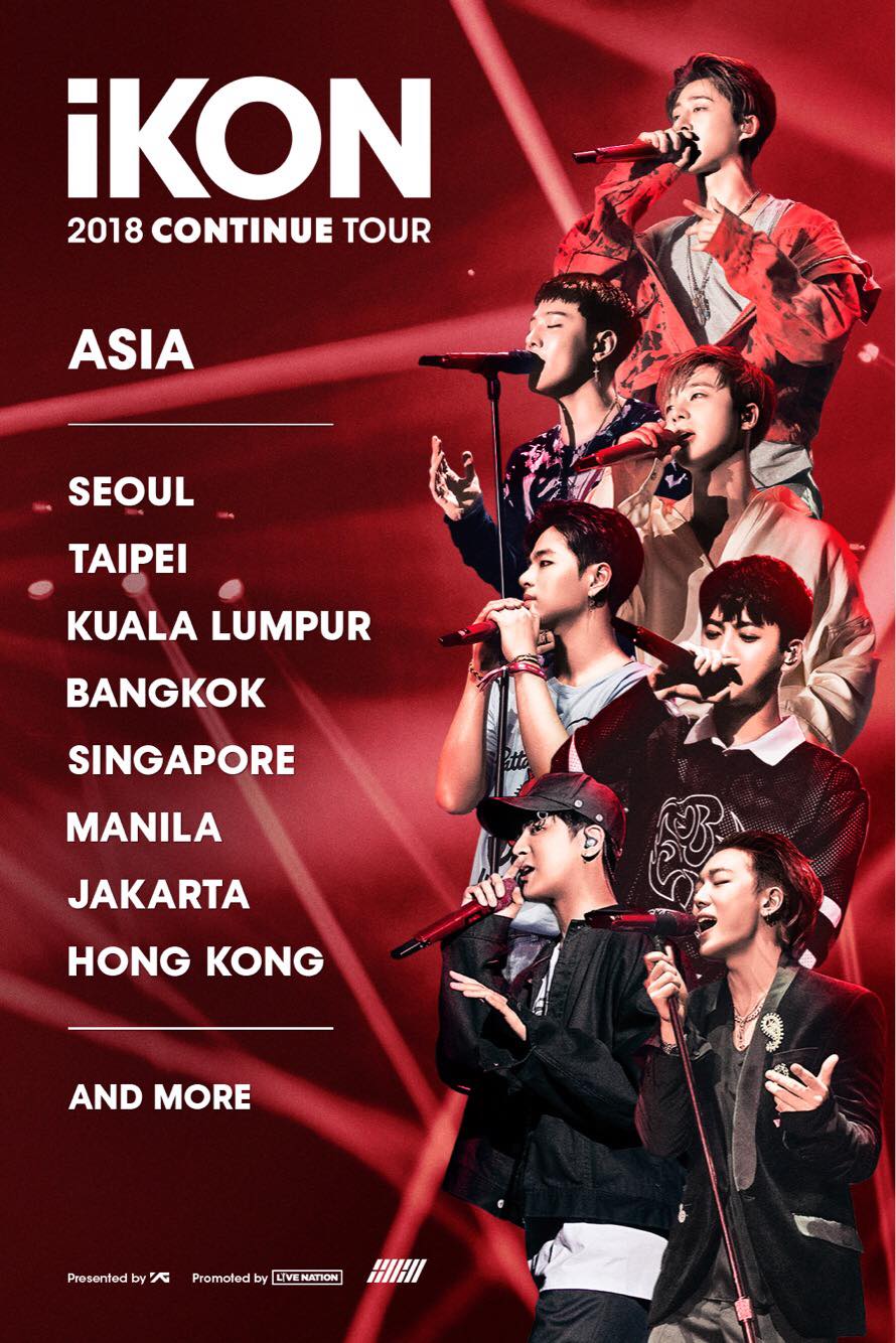 Update: iKON Announces Australia Stops For 1st World Tour | Soompi