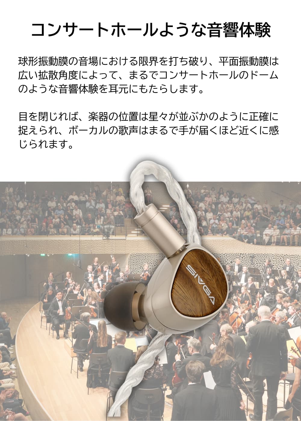 SIVGA Que UTG 鵲 IEM VGP2025 金賞 コンセプト大賞 インイヤー