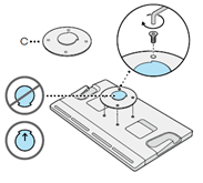 スタンドのセットアップと使用方法