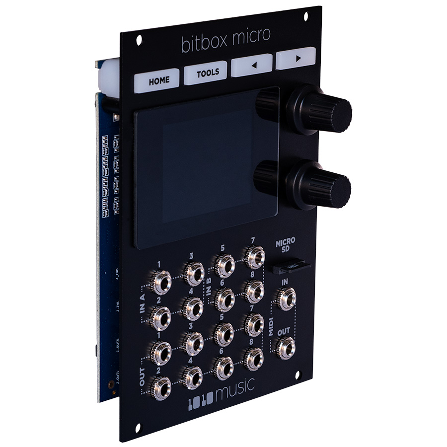 Bitbox Micro Black Edition - Compact Sampling Module - 1010music LLC