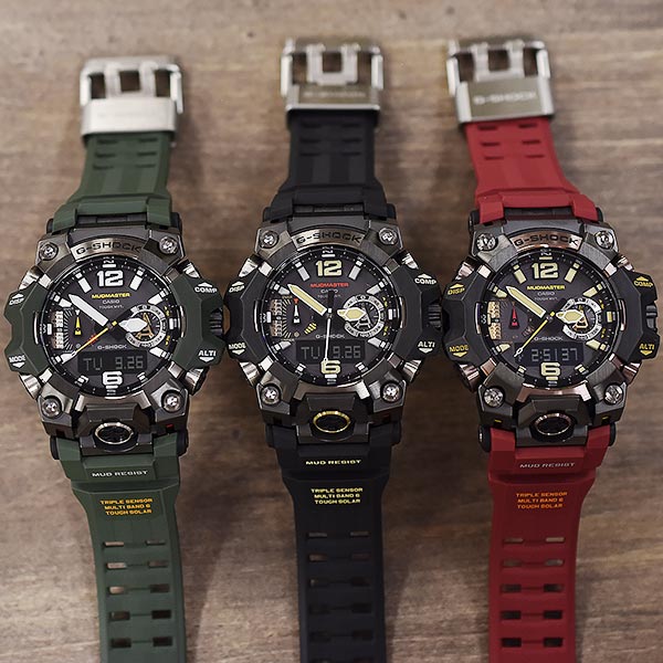 カシオ Gショック G-SHOCK MASTER OF G MUDMASTER GWG-B1000-1AJF
