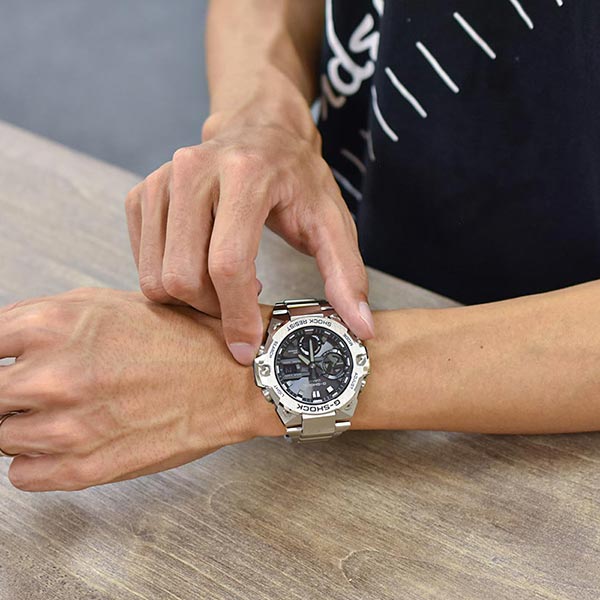 カシオ Gショック G-SHOCK G-STEEL GST-B400D-1AJF メンズ｜腕時計本舗