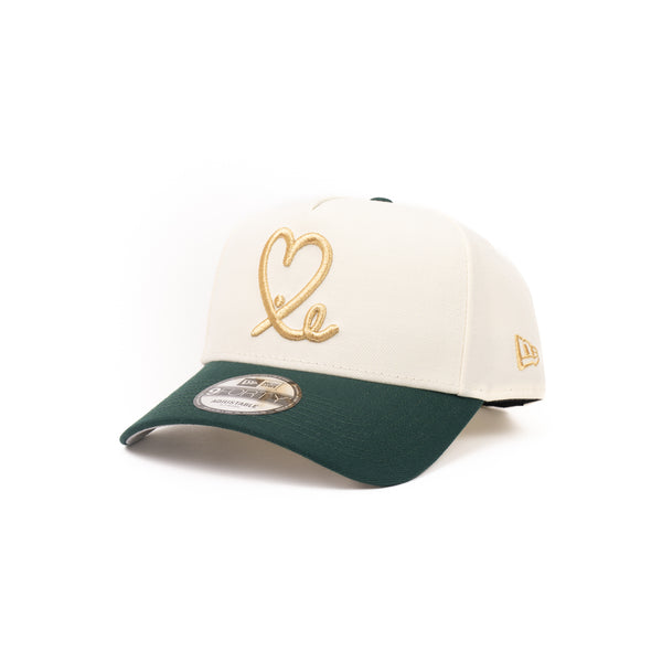 10 Year Anniversary New Era 9Forty A Frame 1LoveIE Snapback (Forest Gr