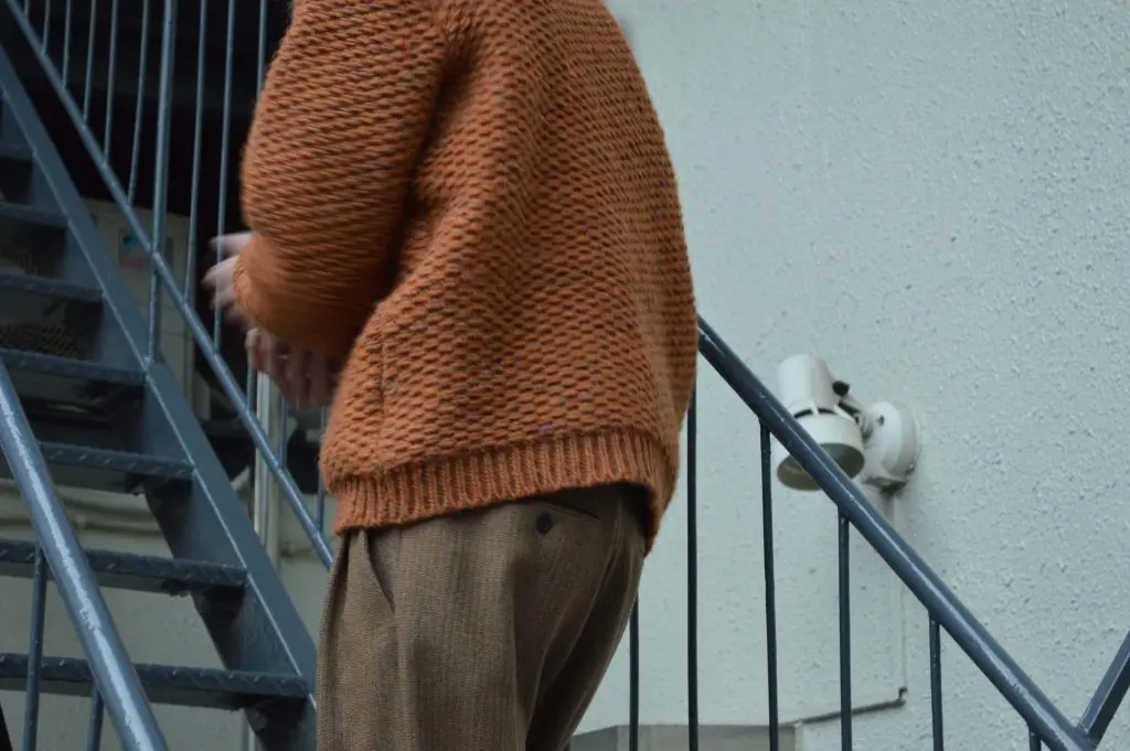 FRANK LEDER – SHEEP WOOL HAND KNIT – - 1LDK AOYAMA