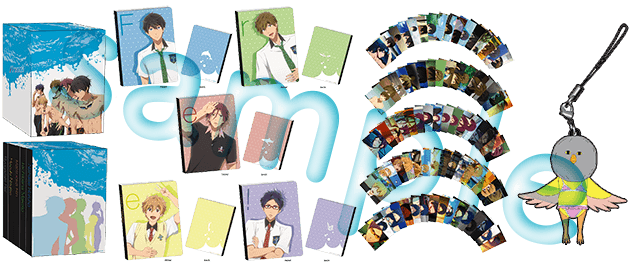 TVアニメ『Free!』から、思い出に浸れるメモリアルグッズセット2種が