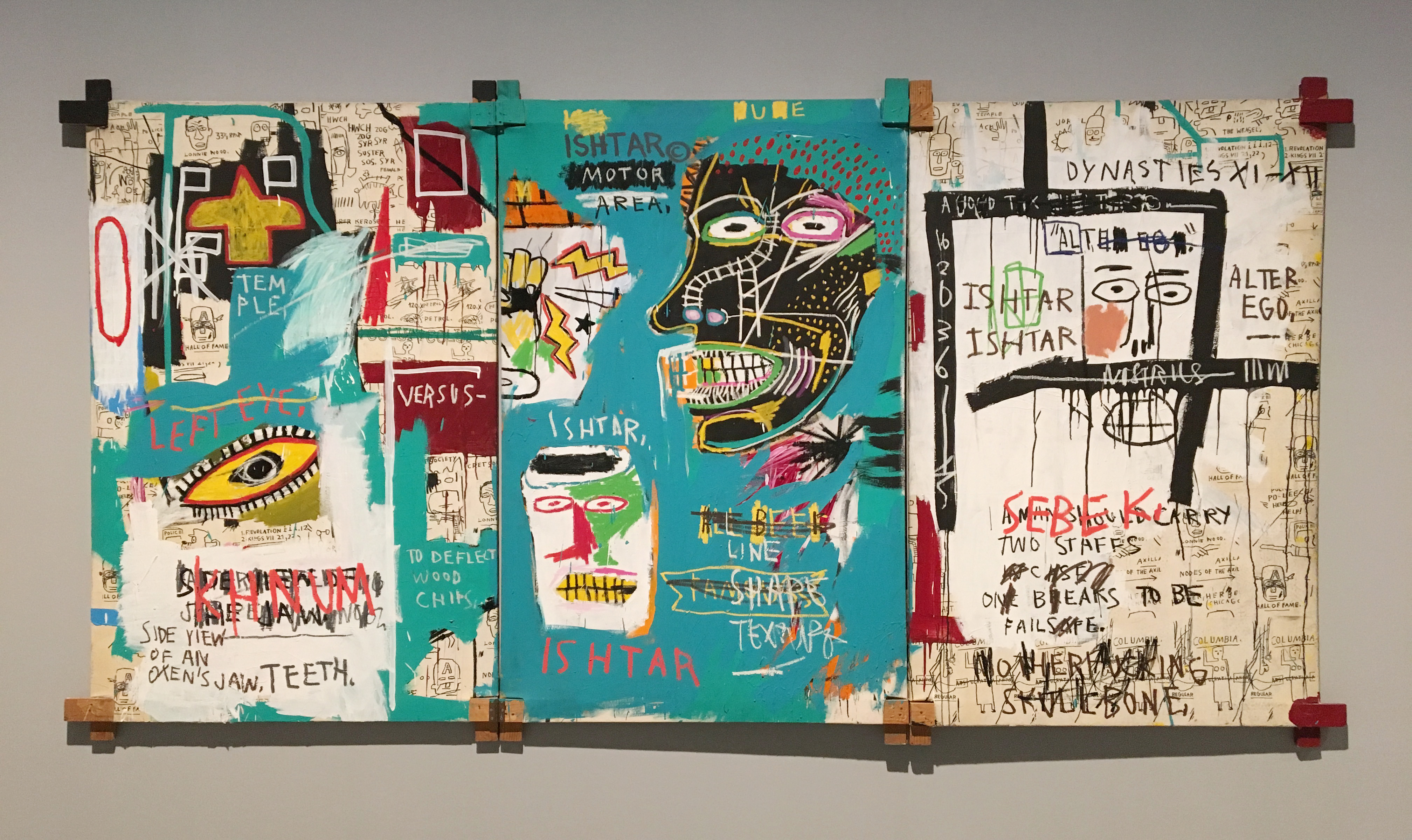 Jean-Michel Basquiat first public show MoMA P.S.1 'New York / New