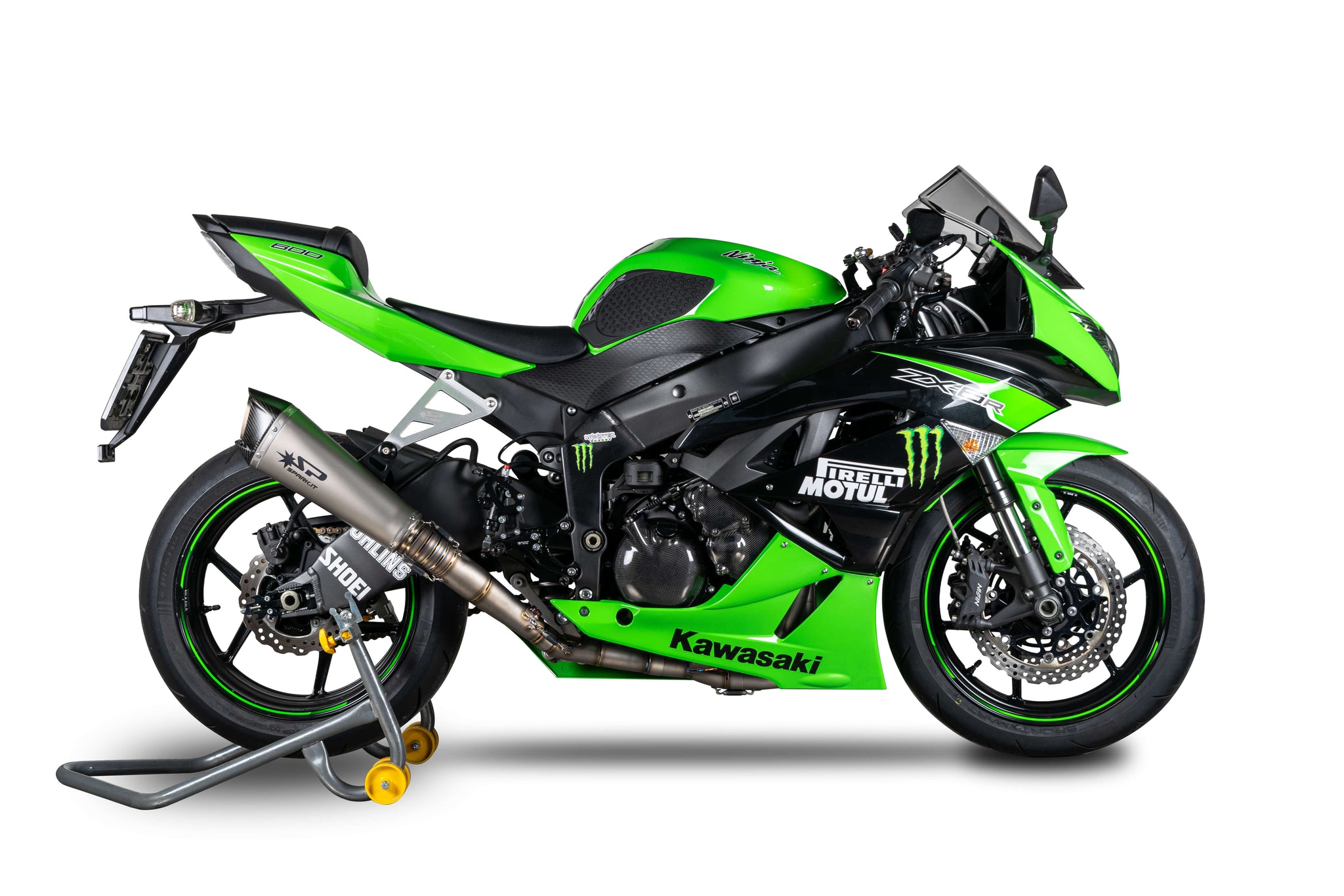 SPARK Kawasaki ZX-6R Full Titanium Exhaust System (racing