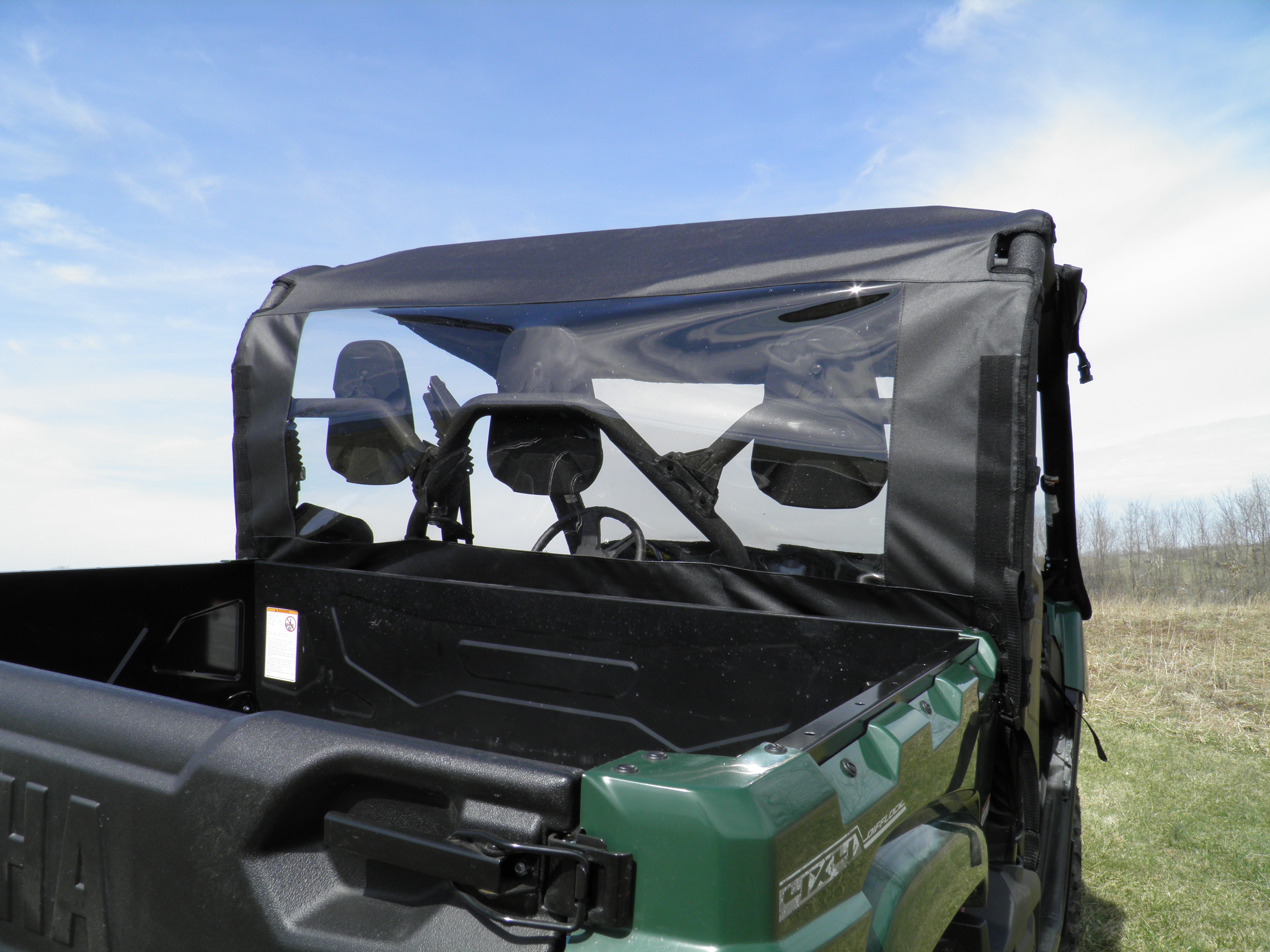 Yamaha Viking - Full Cab Enclosure for Hard Windshield (Half Doors