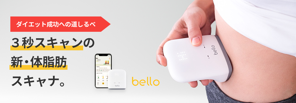 BELLO 体脂肪スキャナー ベロ 3R-BEL01 | スリーアールソリューション