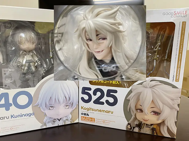 買取実績】『刀剣乱舞ONLINE』フィギュア・ねんどろいど／小狐丸・鶴丸