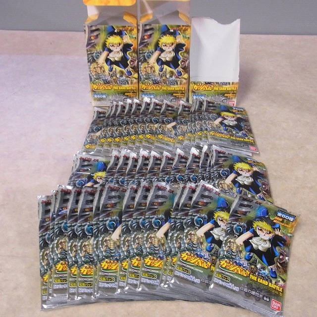 買取事例】金色のガッシュベル THE CARD BATLLE未開封パックをお譲り