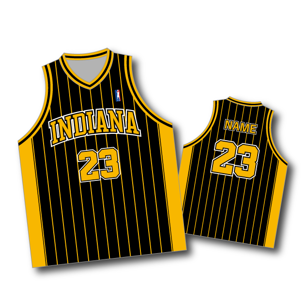 ペイサーズ風バスケユニフォーム - T LAB